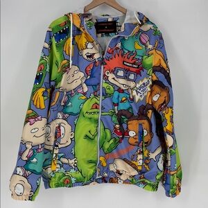 Nickelodeon Members Only Jacket rugrats large windbreaker